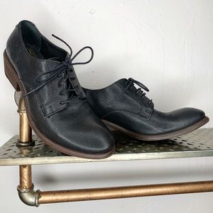 Frye Leather Heeled Oxfords